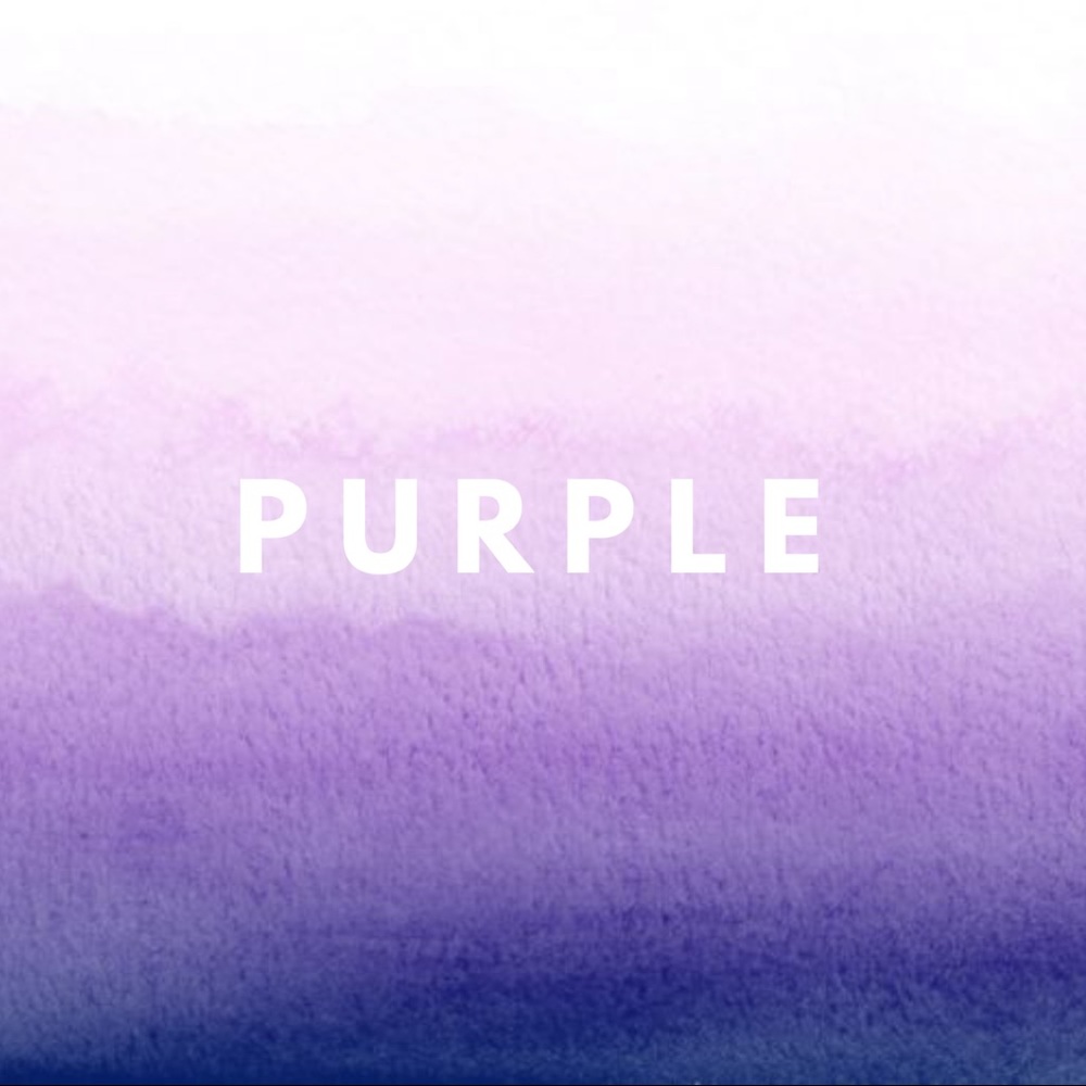Purple, the color of royalty
